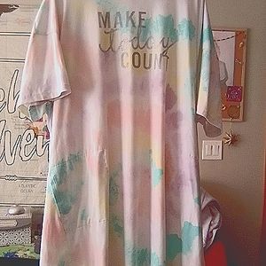 Secret treasures soft tye dye nighty!